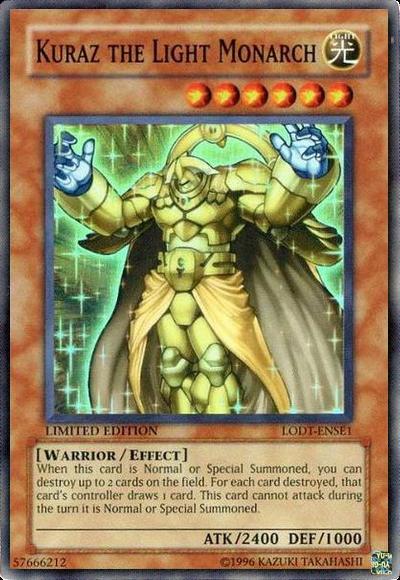 Kuraz the Light Monarch [LODT-ENSE1] Super Rare | Amazing Games TCG