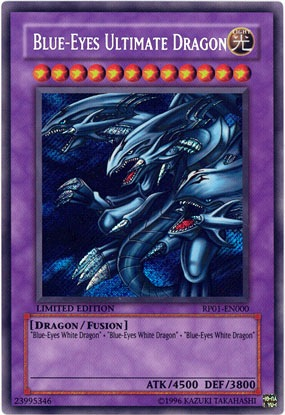 Blue-Eyes Ultimate Dragon [RP01-EN000] Secret Rare | Amazing Games TCG