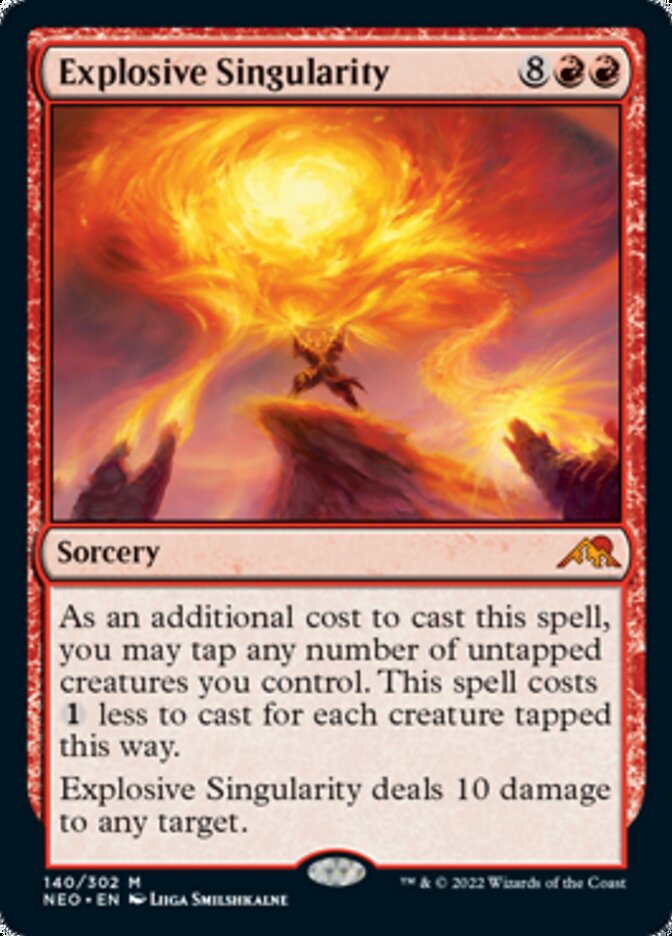 Explosive Singularity [Kamigawa: Neon Dynasty] | Amazing Games TCG