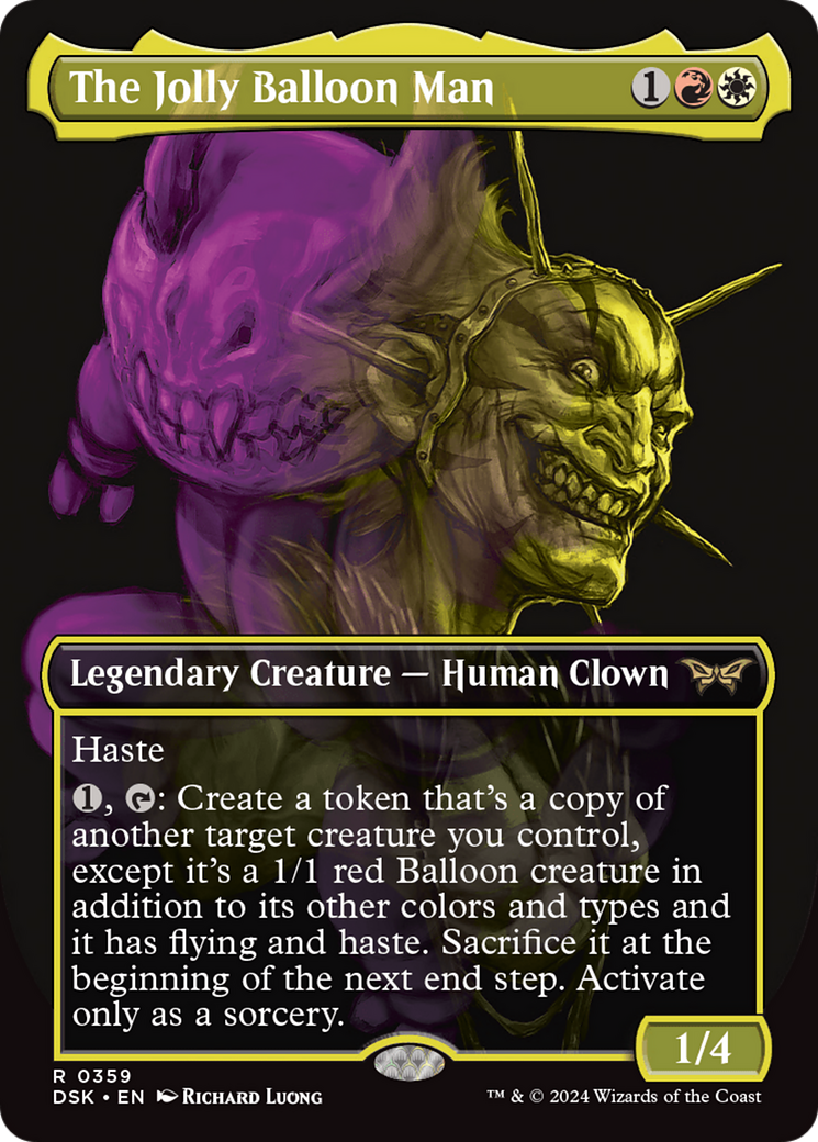 The Jolly Balloon Man (Showcase) [Duskmourn: House of Horror] | Amazing Games TCG