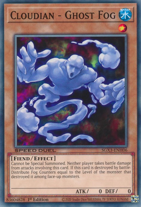 Cloudian - Ghost Fog [SGX3-ENH06] Common | Amazing Games TCG