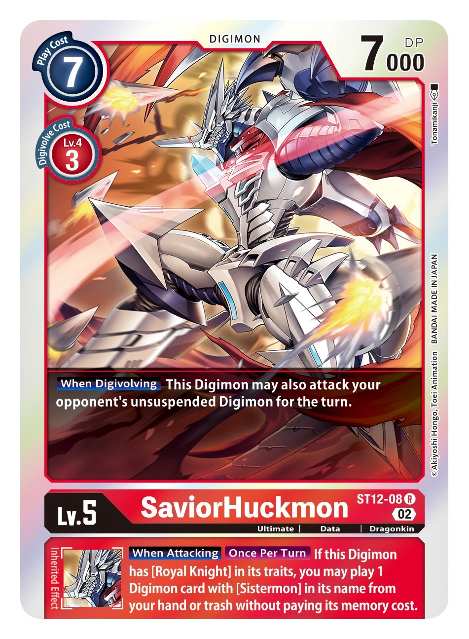 SaviorHuckmon [ST12-08] [Starter Deck: Jesmon] | Amazing Games TCG