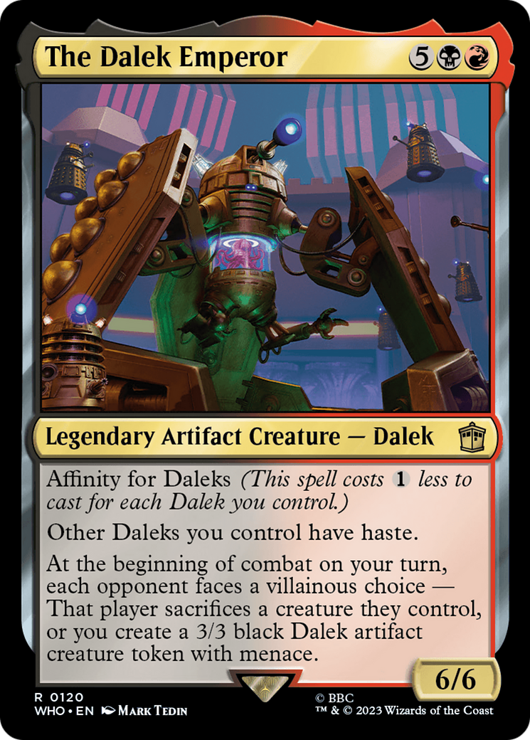 The Dalek Emperor (Extended Art) [Doctor Who] | Amazing Games TCG