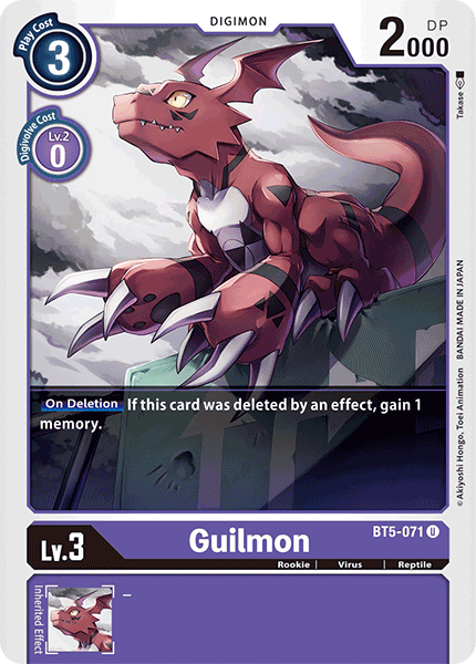 Guilmon [BT5-071] [Battle of Omni] | Amazing Games TCG