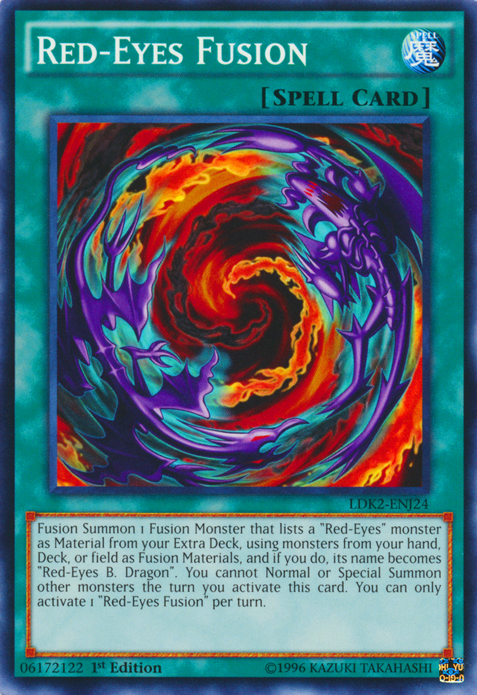 Red-Eyes Fusion [LDK2-ENJ24] Common | Amazing Games TCG