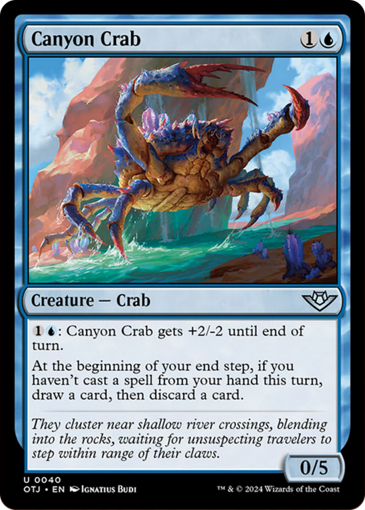 Canyon Crab [Outlaws of Thunder Junction] | Amazing Games TCG
