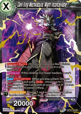 Dark King Mechikabura, Might Inconceivable (BT16-100) [Realm of the Gods] | Amazing Games TCG