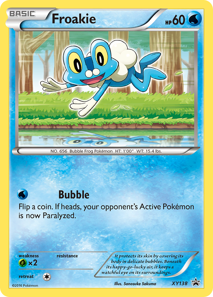 Froakie (XY138) [XY: Black Star Promos] | Amazing Games TCG