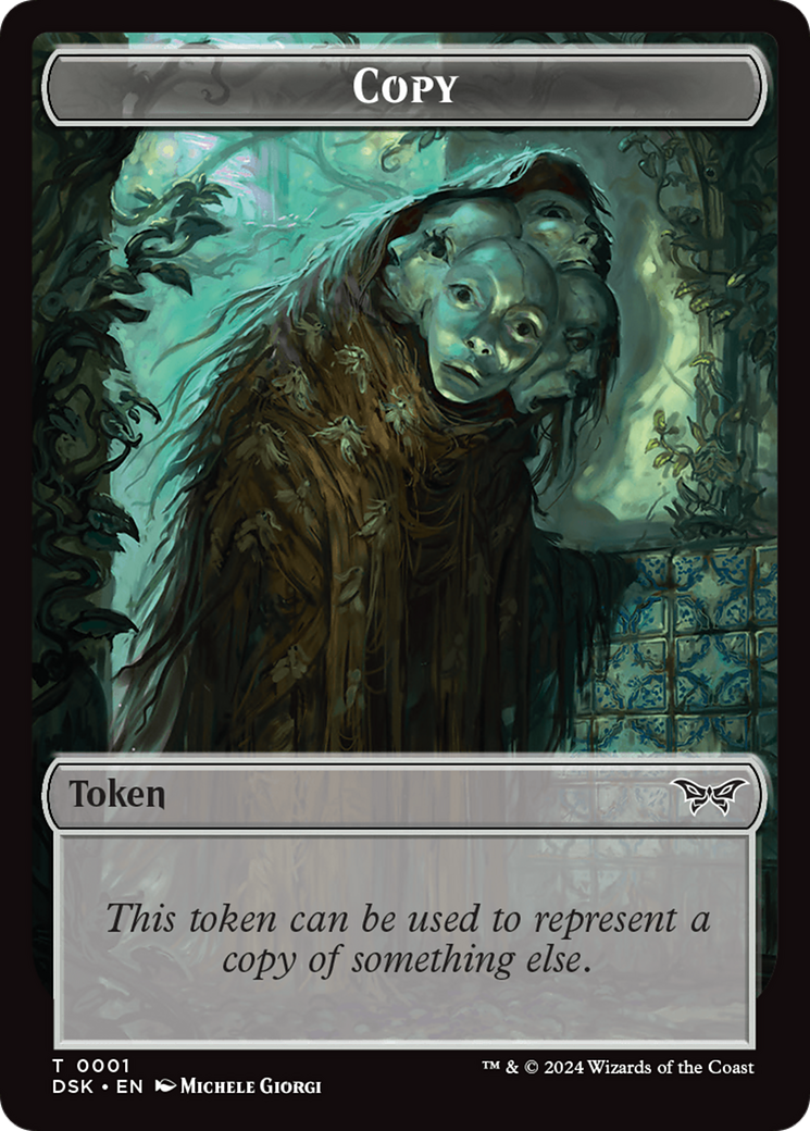 Copy Token [Duskmourn: House of Horror Tokens] | Amazing Games TCG