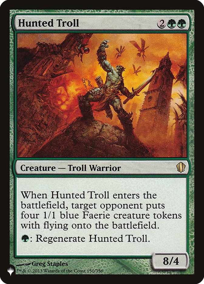 Hunted Troll [The List] | Amazing Games TCG