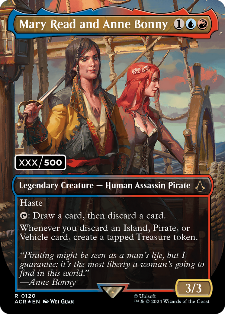 Mary Read and Anne Bonny (English) (Serial Numbered) [Assassin's Creed] | Amazing Games TCG