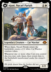 Ajani, Nacatl Pariah // Ajani, Nacatl Avenger [Modern Horizons 3] | Amazing Games TCG