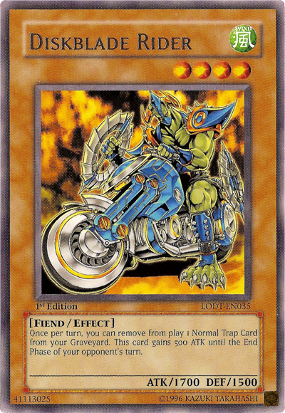 Diskblade Rider [LODT-EN035] Rare | Amazing Games TCG