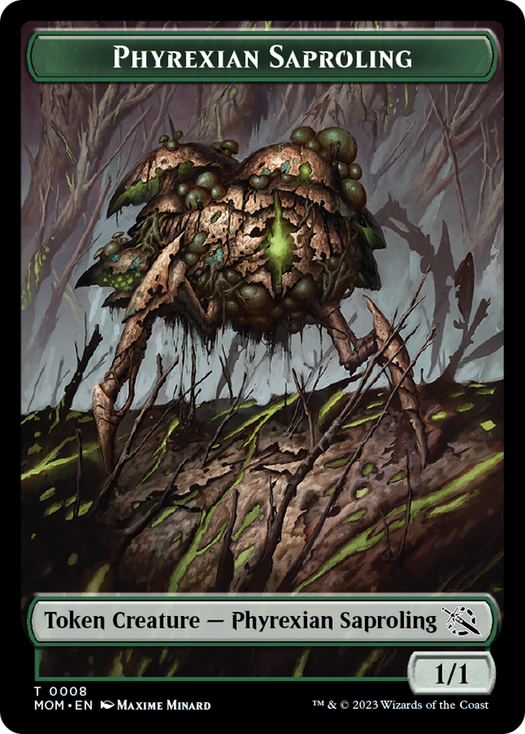 Phyrexian Saproling Token [March of the Machine Tokens] | Amazing Games TCG