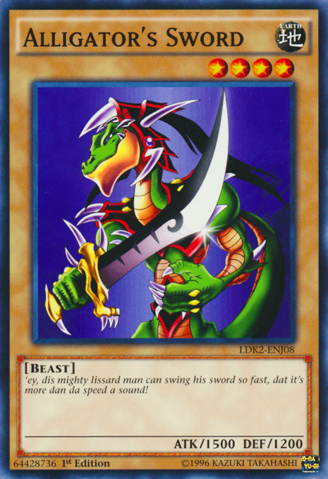 Alligator's Sword [LDK2-ENJ08] Common | Amazing Games TCG