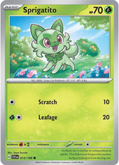 Sprigatito (013/198) [Scarlet & Violet: Base Set] | Amazing Games TCG