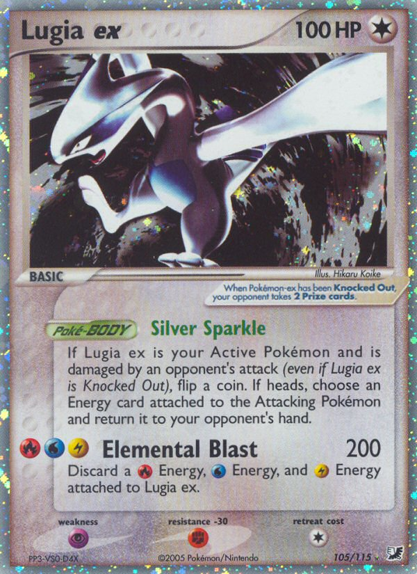 Lugia ex (105/115) [EX: Unseen Forces] | Amazing Games TCG