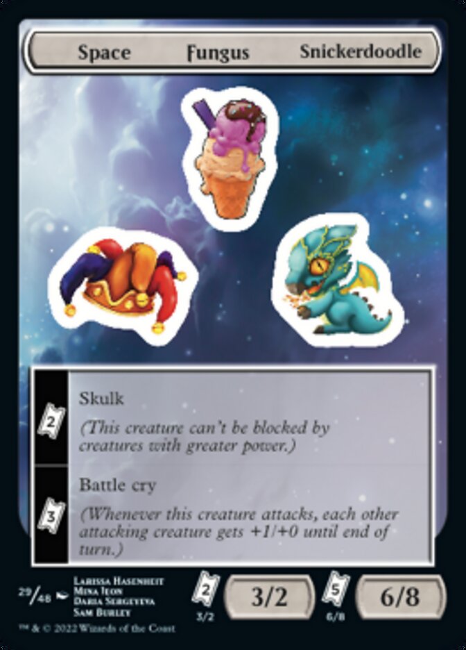 Space Fungus Snickerdoodle [Unfinity Stickers] | Amazing Games TCG