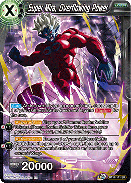 Super Mira, Overflowing Power (BT17-111) [Ultimate Squad] | Amazing Games TCG