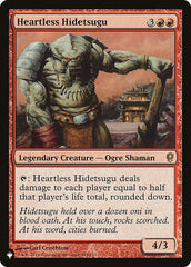 Heartless Hidetsugu [The List] | Amazing Games TCG