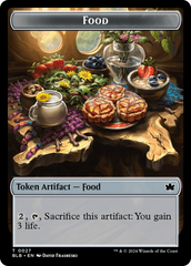 Food // Bushy Bodyguard Double-Sided Token [Bloomburrow Tokens] | Amazing Games TCG