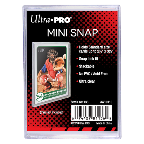 Ultra PRO Mini Snap Card Holder | Amazing Games TCG