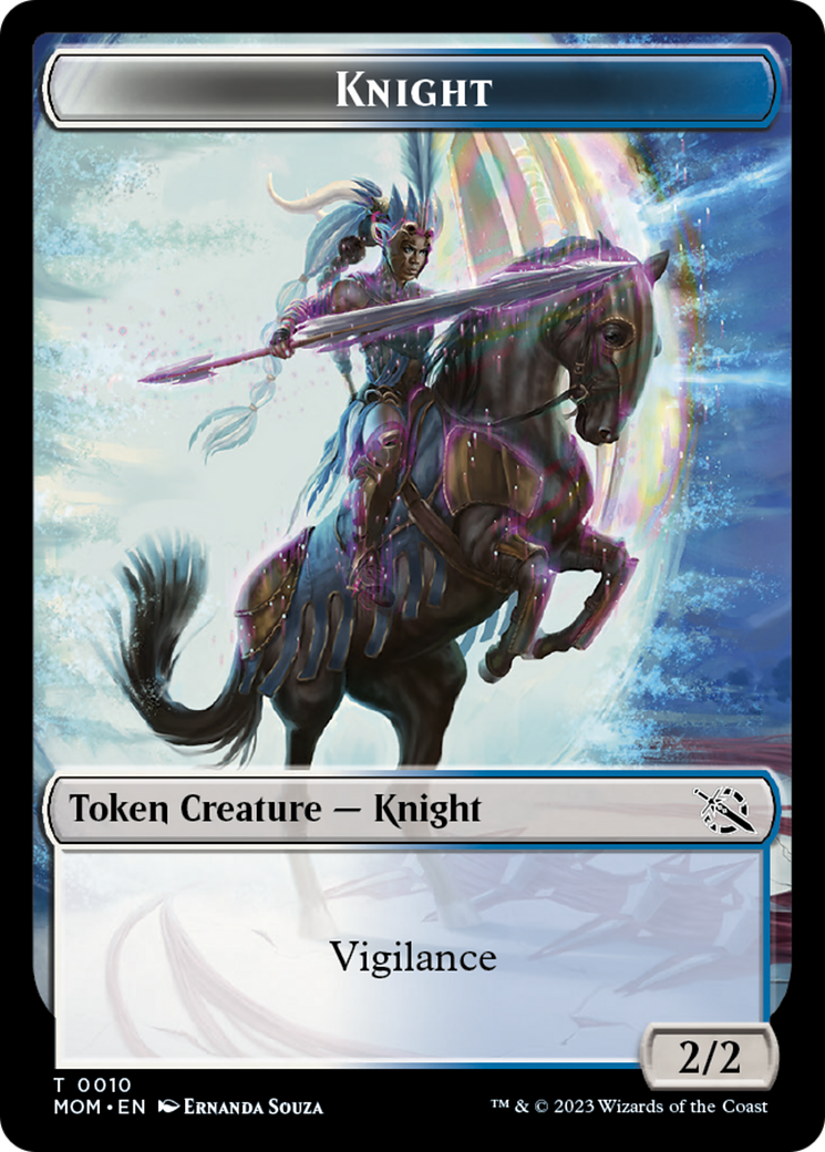 Knight Token [March of the Machine Tokens] | Amazing Games TCG