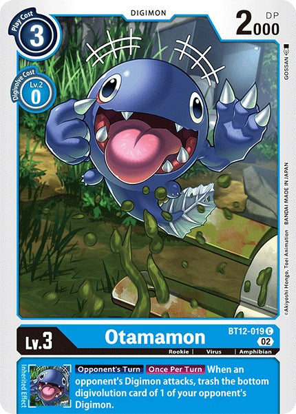 Otamamon [BT12-019] [Across Time] | Amazing Games TCG