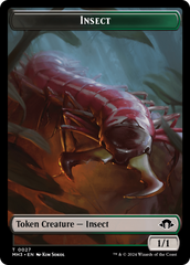 Eldrazi Spawn // Insect (0027) Double-Sided Token [Modern Horizons 3 Tokens] | Amazing Games TCG