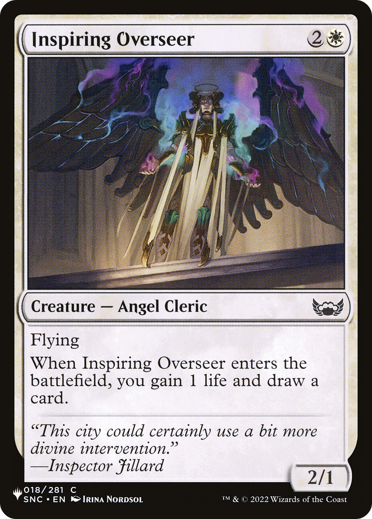 Inspiring Overseer [The List Reprints] | Amazing Games TCG