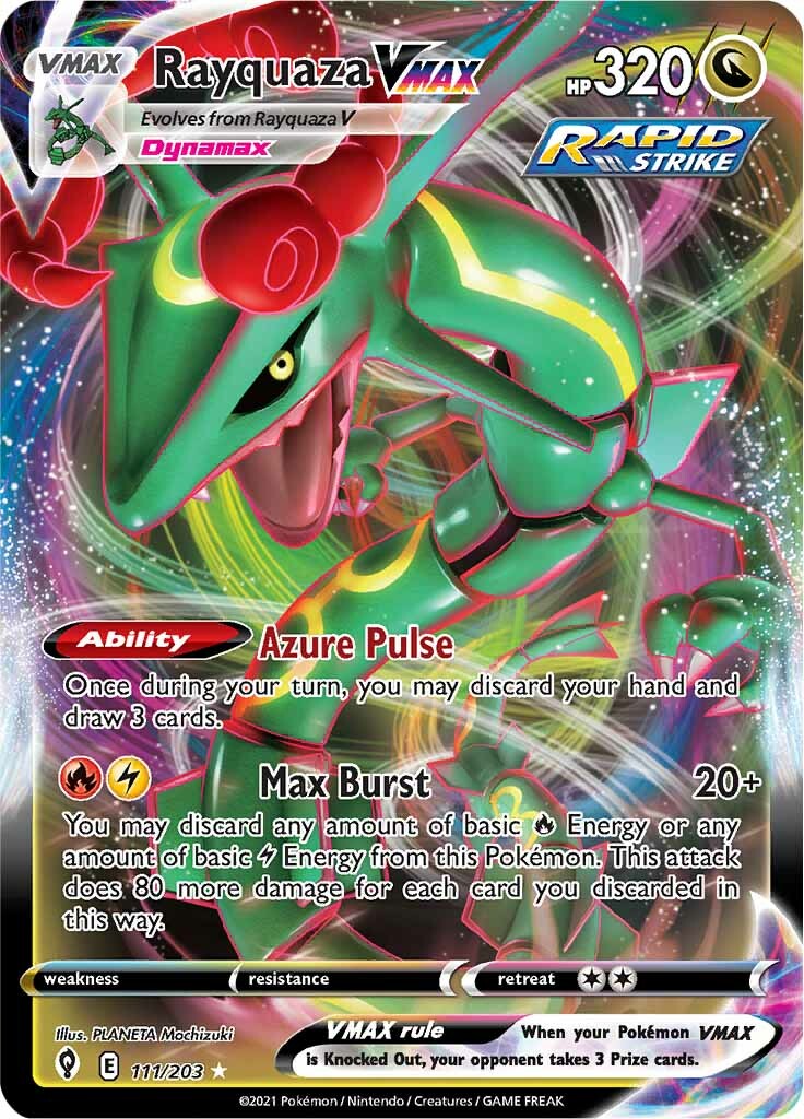 Rayquaza VMAX (111/203) [Sword & Shield: Evolving Skies] | Amazing Games TCG