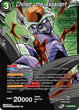 Chilled, the Assailant (Winner Stamped) (P-300_PR) [Tournament Promotion Cards] | Amazing Games TCG