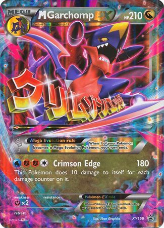 M Garchomp EX (XY168) (Jumbo Card) [XY: Black Star Promos] | Amazing Games TCG