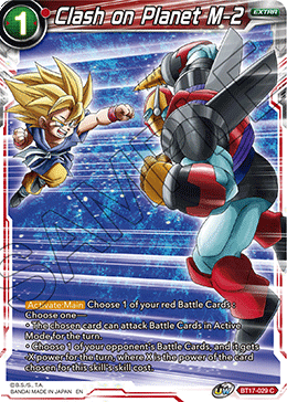 Clash on Planet M-2 (BT17-029) [Ultimate Squad] | Amazing Games TCG