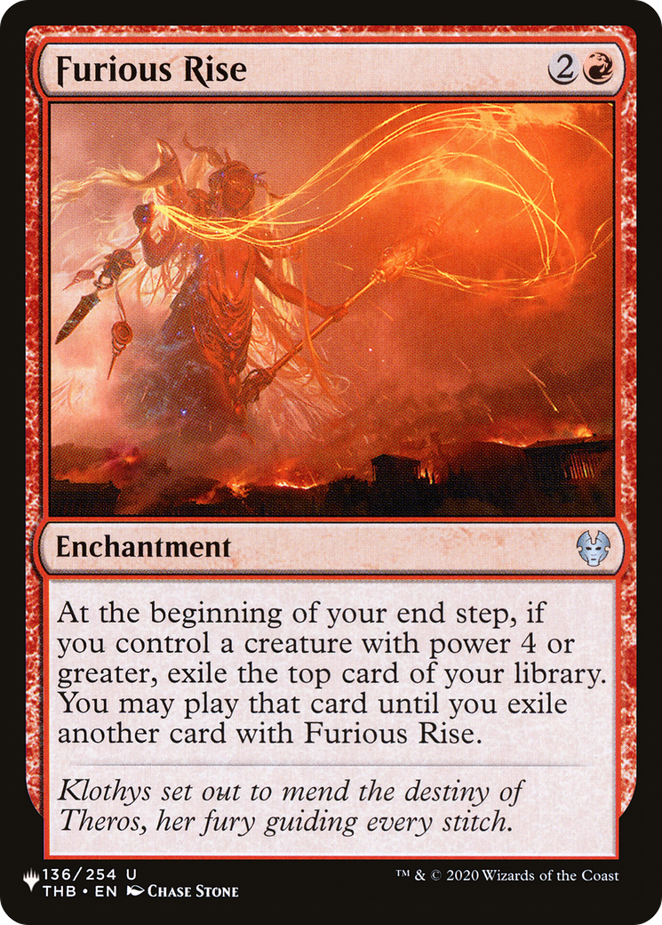 Furious Rise [The List Reprints] | Amazing Games TCG