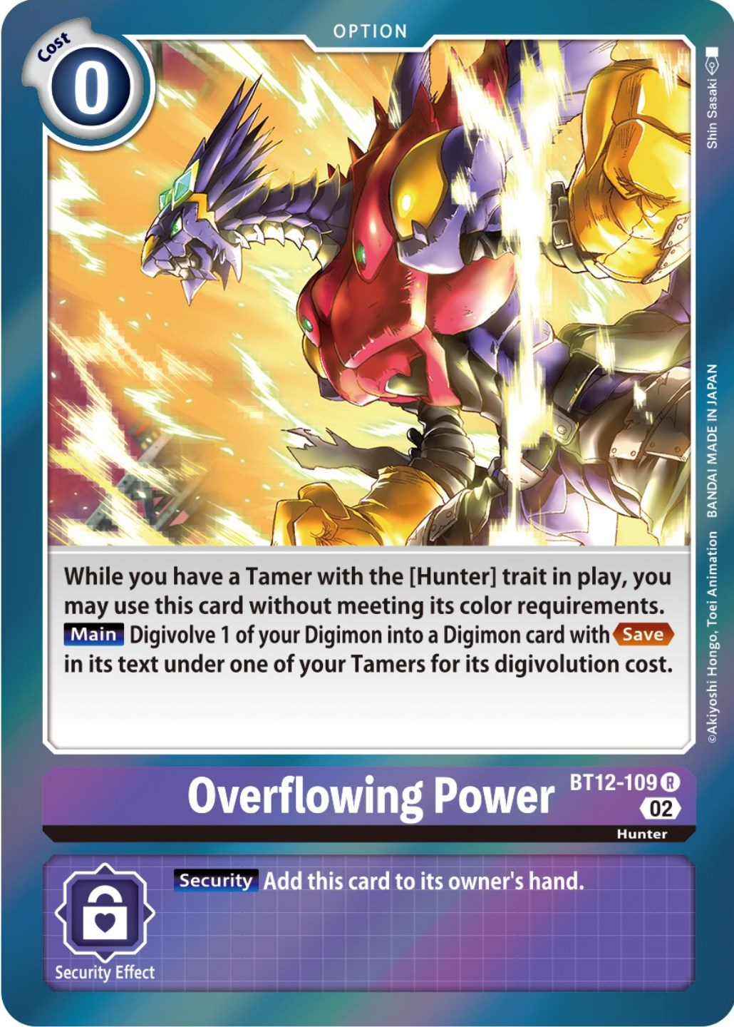 Overflowing Power [BT12-109] [Across Time] | Amazing Games TCG