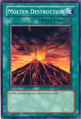 Molten Destruction [RP01-EN079] Common | Amazing Games TCG