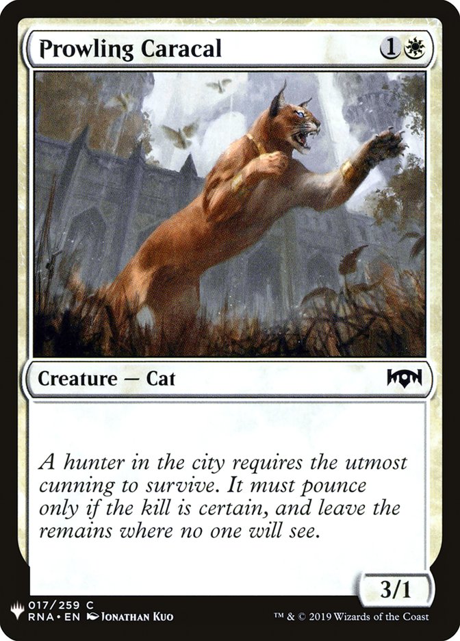 Prowling Caracal [Mystery Booster] | Amazing Games TCG