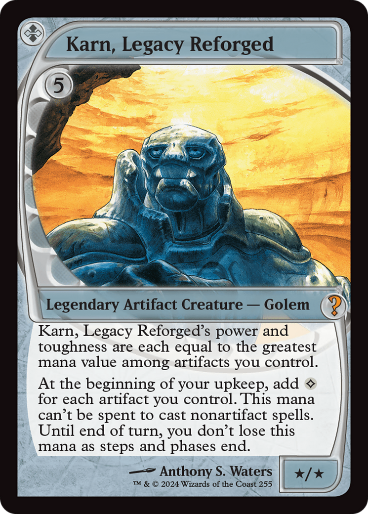 Karn, Legacy Reforged (Future Sight) [Mystery Booster 2] | Amazing Games TCG