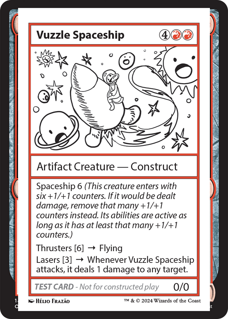 Vuzzle Spaceship [Mystery Booster 2 Playtest Cards] | Amazing Games TCG