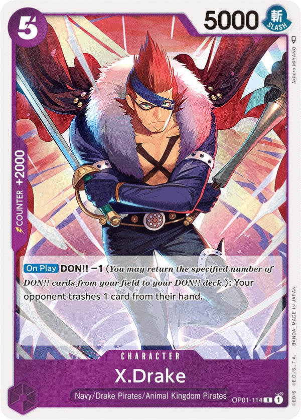 X.Drake [Romance Dawn] | Amazing Games TCG