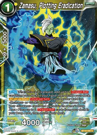 Zamasu, Plotting Eradication (BT16-090) [Realm of the Gods] | Amazing Games TCG