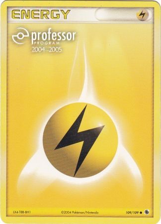 Lightning Energy (109/109) (2004 2005) [Professor Program Promos] | Amazing Games TCG