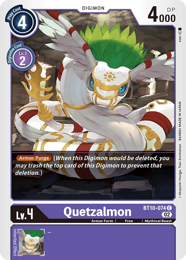 Quetzalmon [BT10-074] [Xros Encounter] | Amazing Games TCG