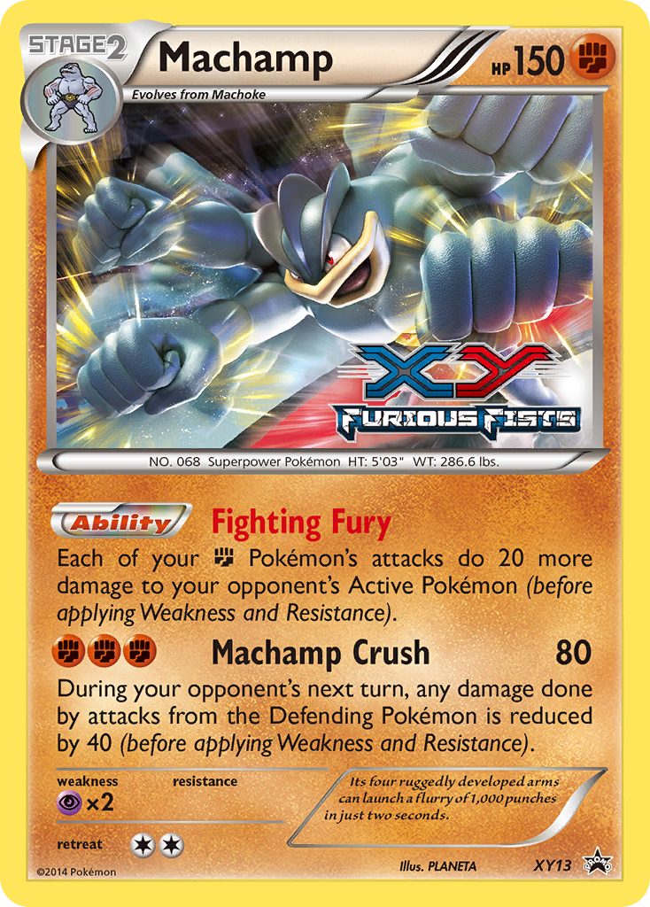 Machamp (XY13) [XY: Black Star Promos] | Amazing Games TCG