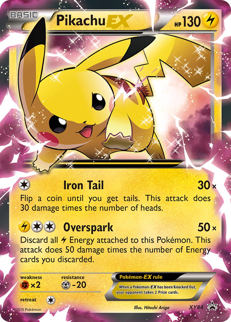 Pikachu EX (XY84) [XY: Black Star Promos] | Amazing Games TCG