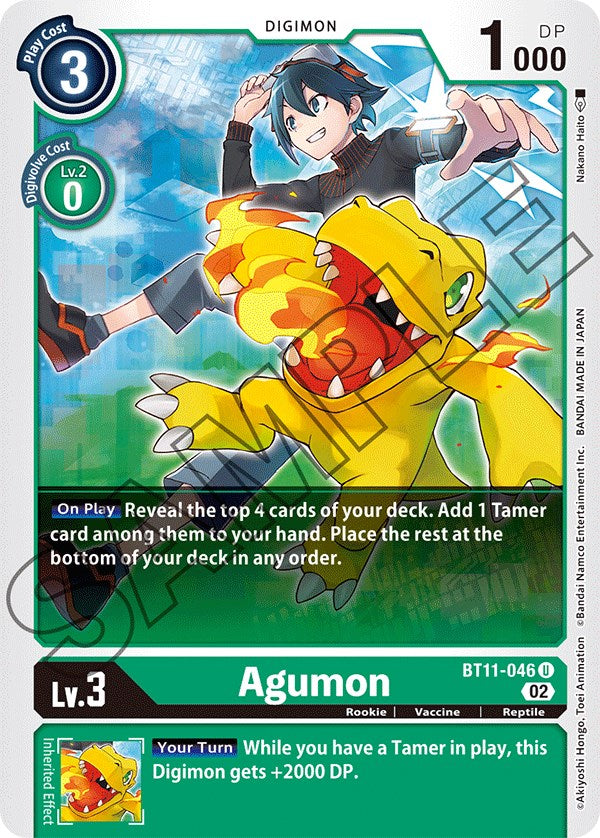 Agumon [BT11-046] [Dimensional Phase] | Amazing Games TCG