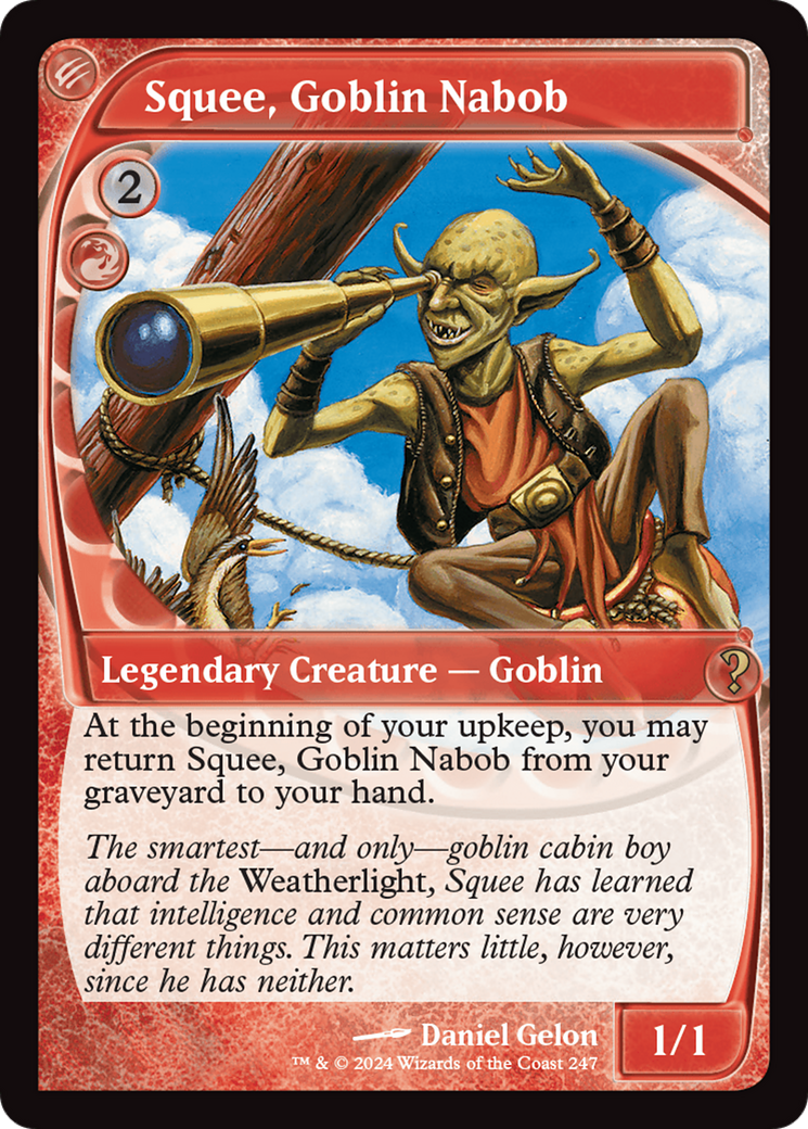 Squee, Goblin Nabob (Future Sight) [Mystery Booster 2] | Amazing Games TCG