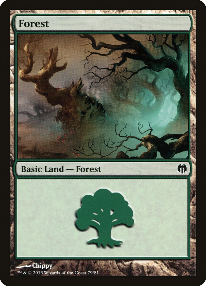 Forest (79) [Duel Decks: Heroes vs. Monsters] | Amazing Games TCG