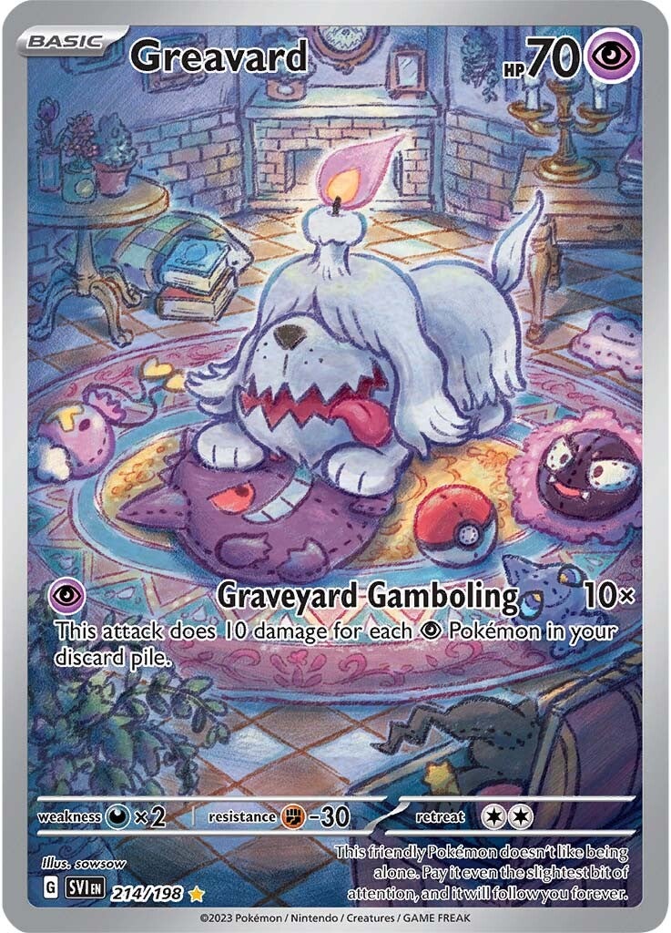 Greavard (214/198) [Scarlet & Violet: Base Set] | Amazing Games TCG